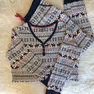 Cuddlduds pajamas. Women’s size Large